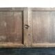 Pair of Louis XVI cupboard doors in carved wood, late 19th century.