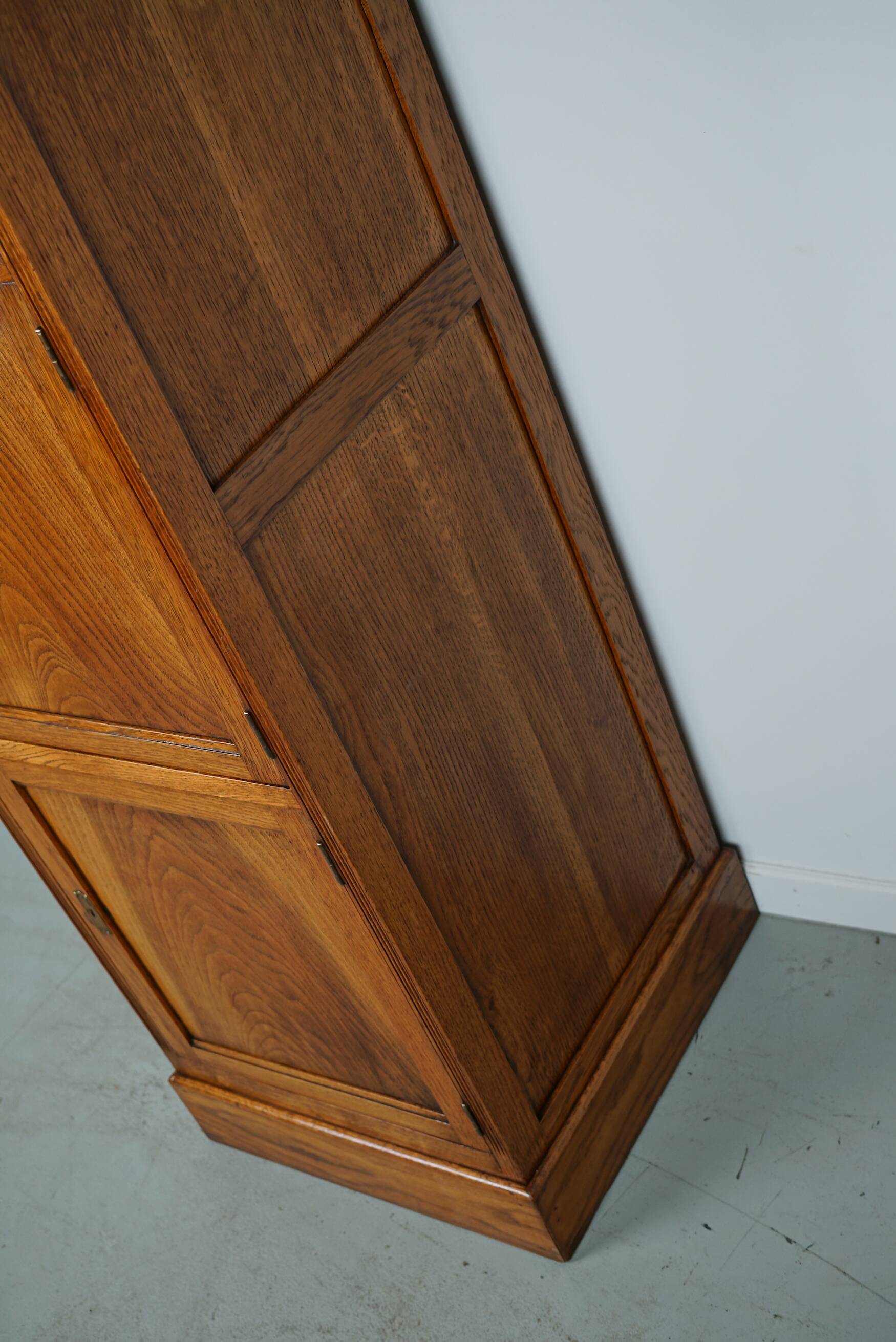 Antique Dutch Oak Locker / Filing Cabinet, 1920/30s