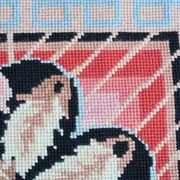 European needlepoint rug 1980