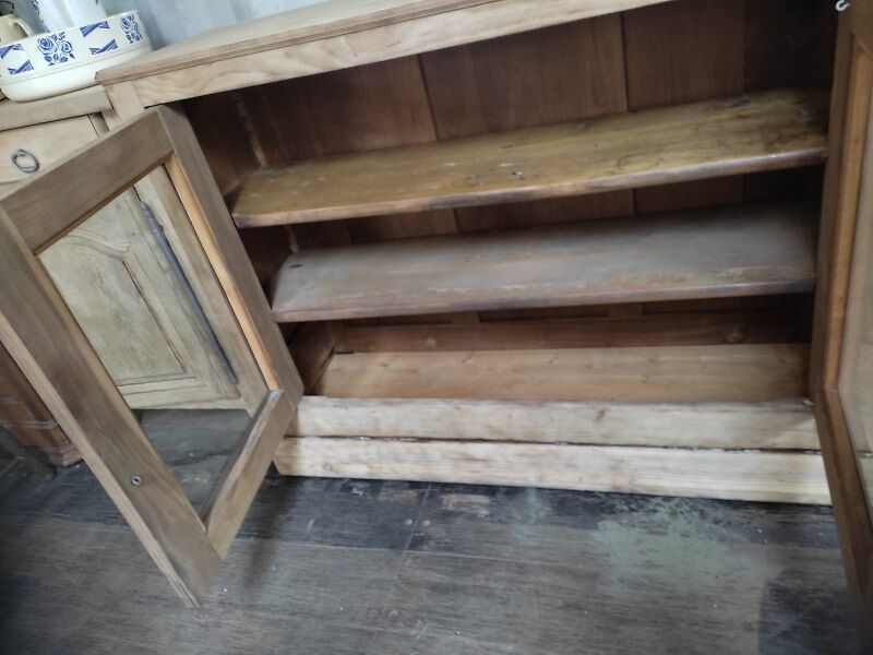 Furniture sideboard showcase solid wood glass door Aero-gummed dp 0922142