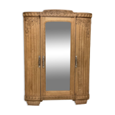 Armoire art déco en chêne