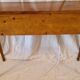 Vintage Art Deco console – wooden storage furniture – 1950s