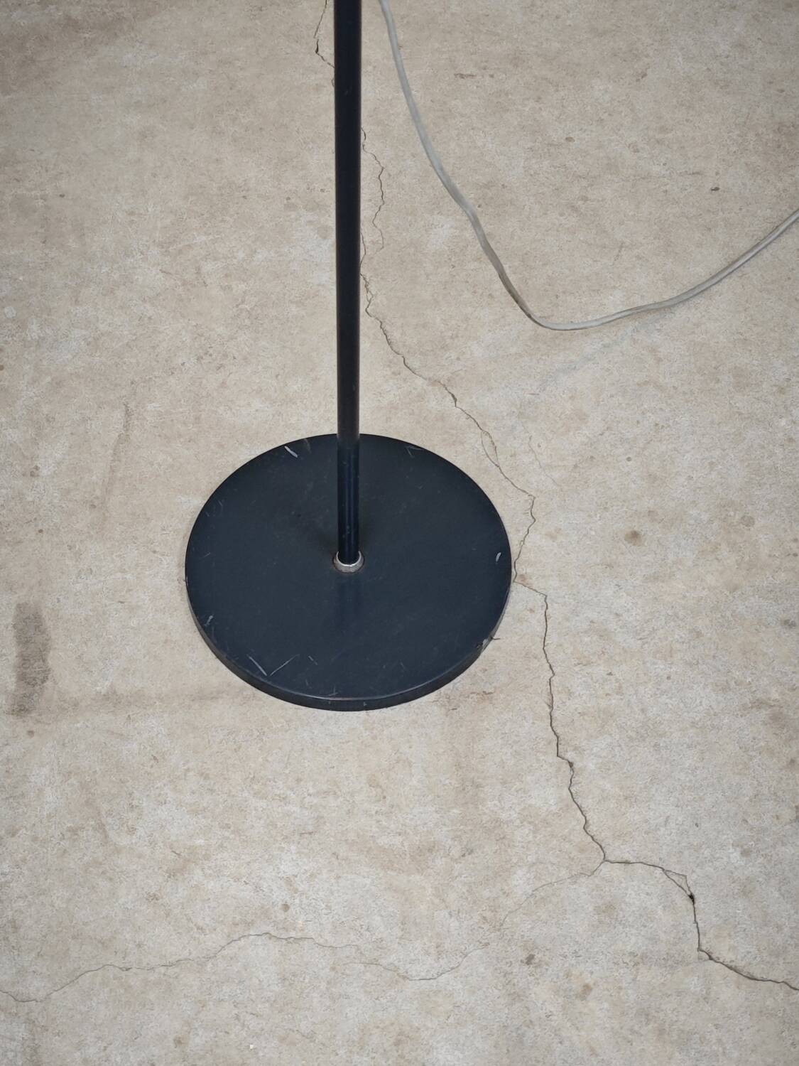 Lampadaire réglable anthracite 1716 par Josef Hurka pour Napako