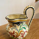 Small earthenware jug from Faenza, hand-painted Ca Pirota.