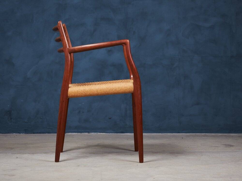 Danish Teak Model 62 Armchair by Niels Otto Møller, 1960s