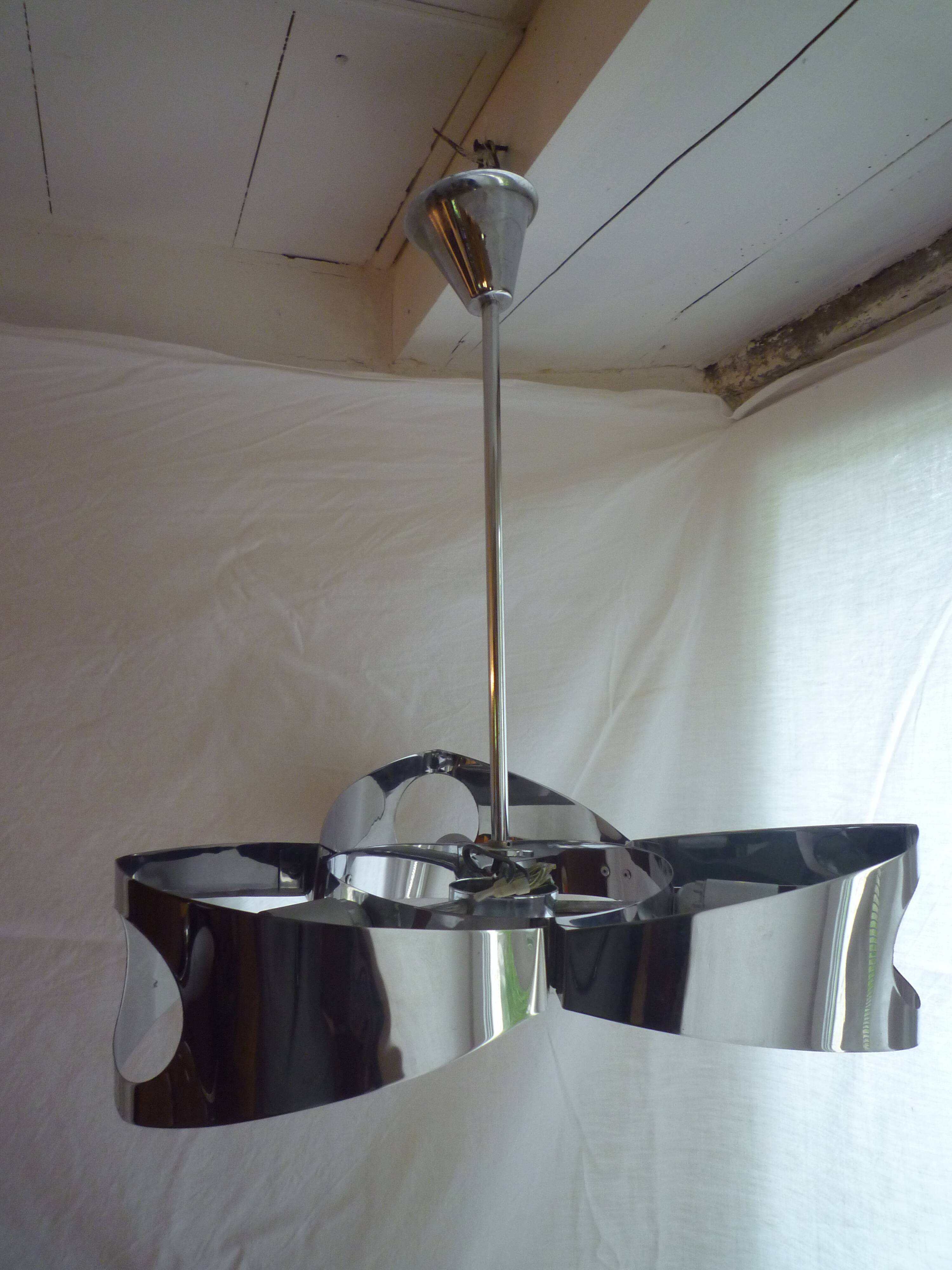 Chrome "space age" suspension 1970-1980