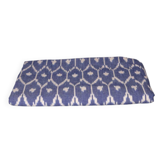 Ikat Bleu Nappe Ou Couverture