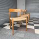 Set of 4 Møller 75 chairs in oak
