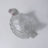 Portieux Vallerysthal style brooding hen candy box