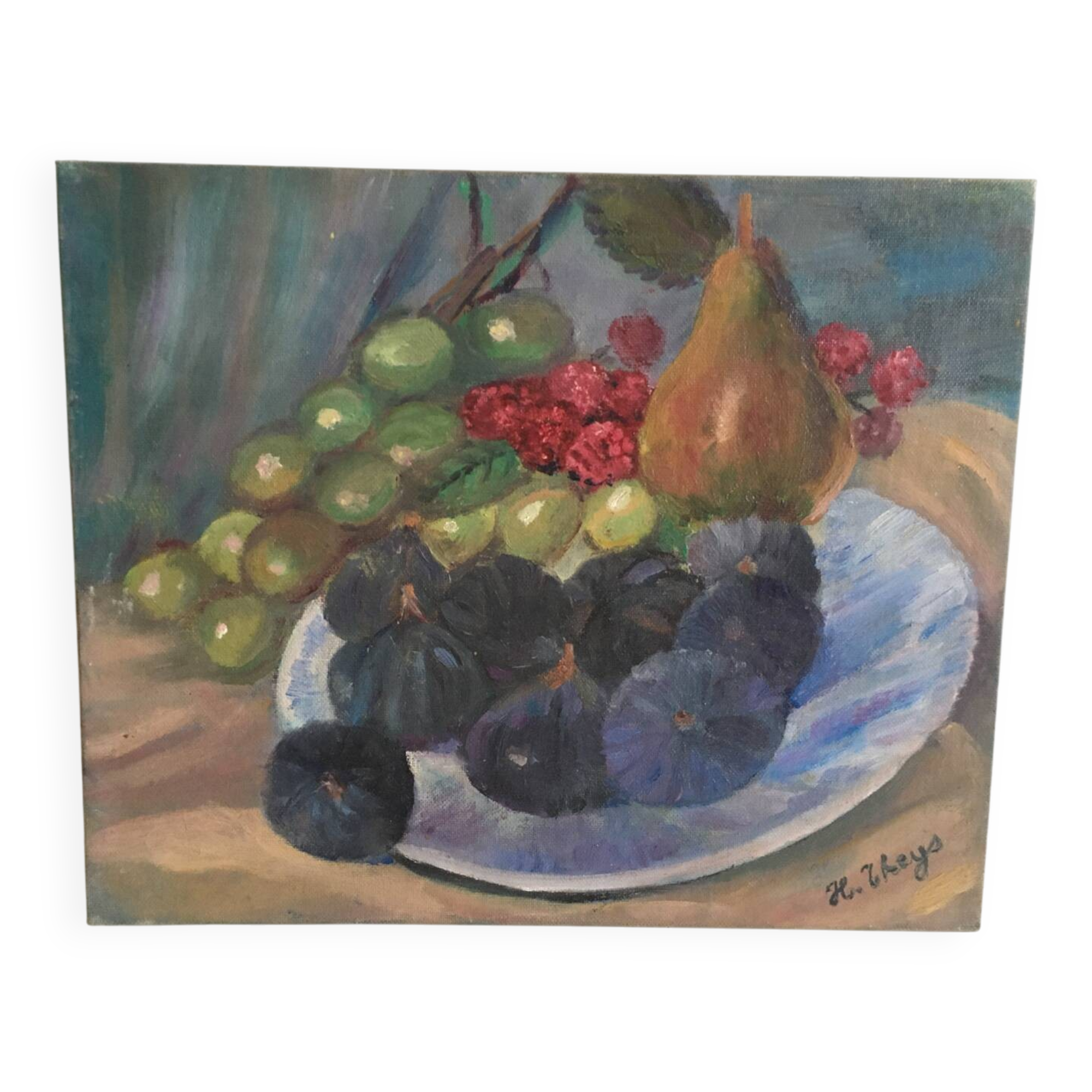 Fruit basket painting