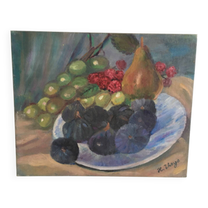 Tableau corbeille de - fruits