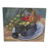 Fruit basket painting
