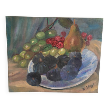 Fruit basket painting