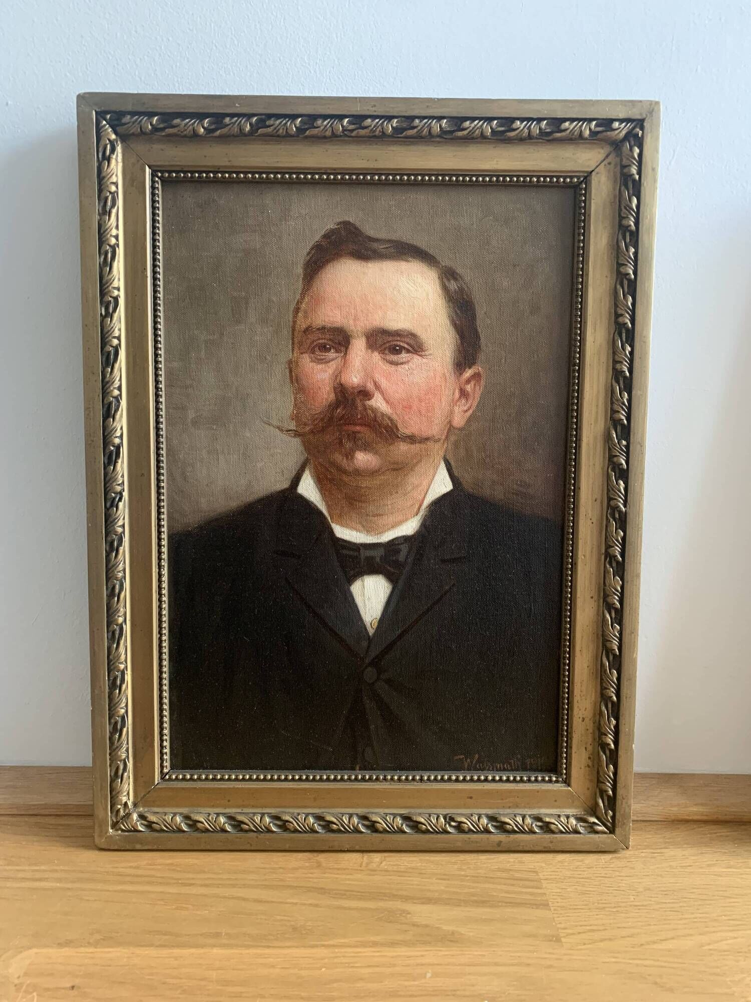 Oil painting "Portrait of a man" , 1919