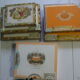 Empty cigar boxes from CUBA (set of 6 boxes)