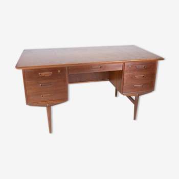 Bureau en teck de design danois des années 1960