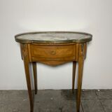 Kidney table transition style, side cabinet small chest of drawers.