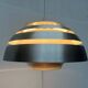 Modern mid-century dome pendant light attributed to Hans Agne Jakobsson, 1960s.