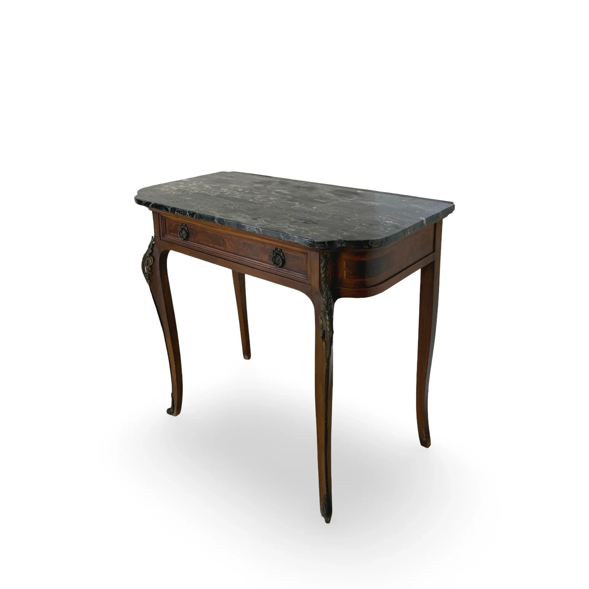 Console Table with Marble Top – 19th Century