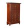 Former Charles X secretary in mahogany with 4 drawers, Italy, 19th century.