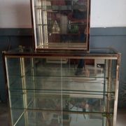 Ensemble de vitrines vintage