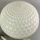 60s 70s Erco lamp light honeycomb ceiling lamp plastic space age design