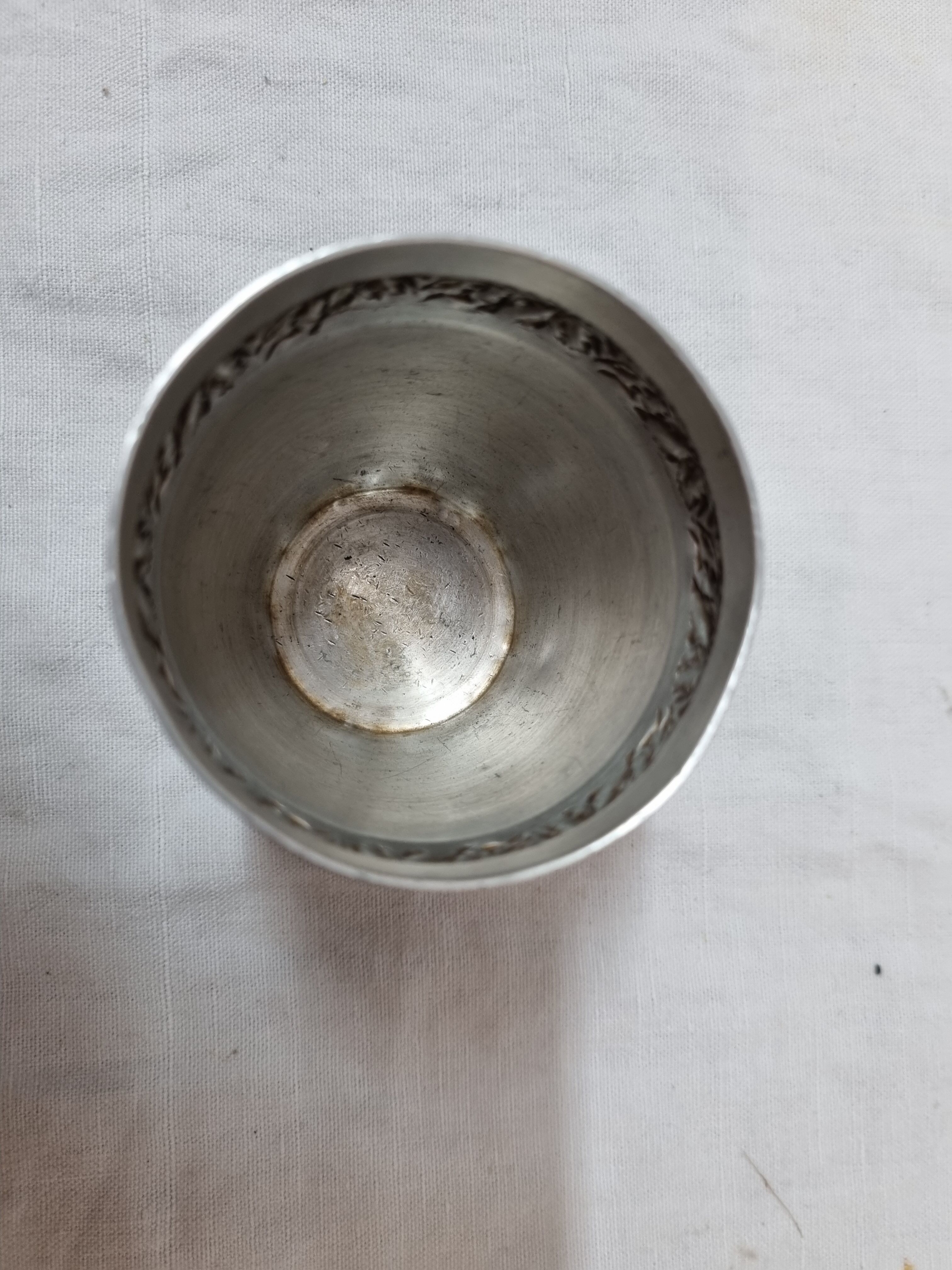 Aluminum birth stamp, 1940