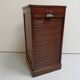 Antique filing cabinet with roller shutter