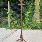 Portemanteau Perroquet en bois massif courbé,  années 50