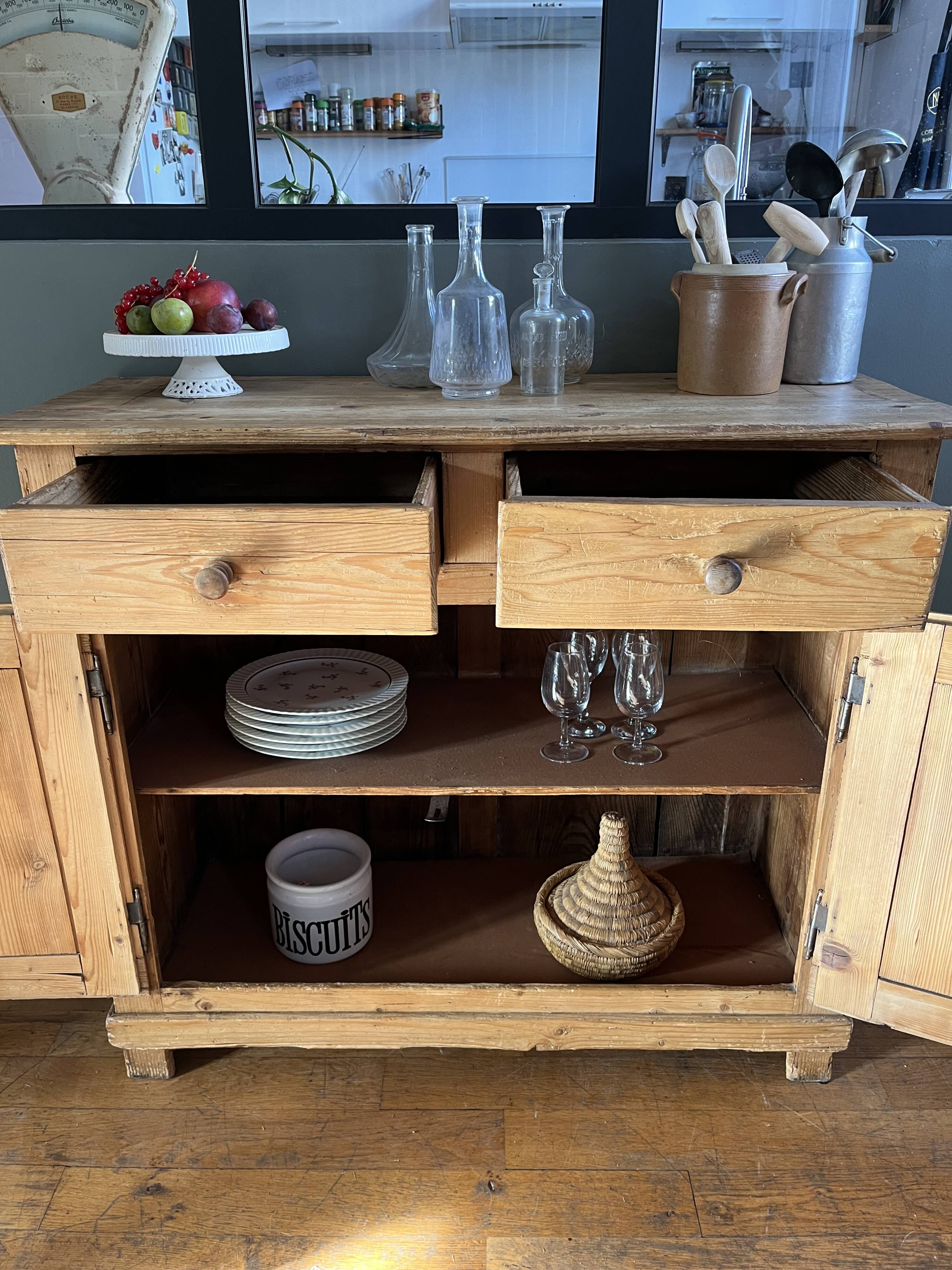 Vintage English sideboard