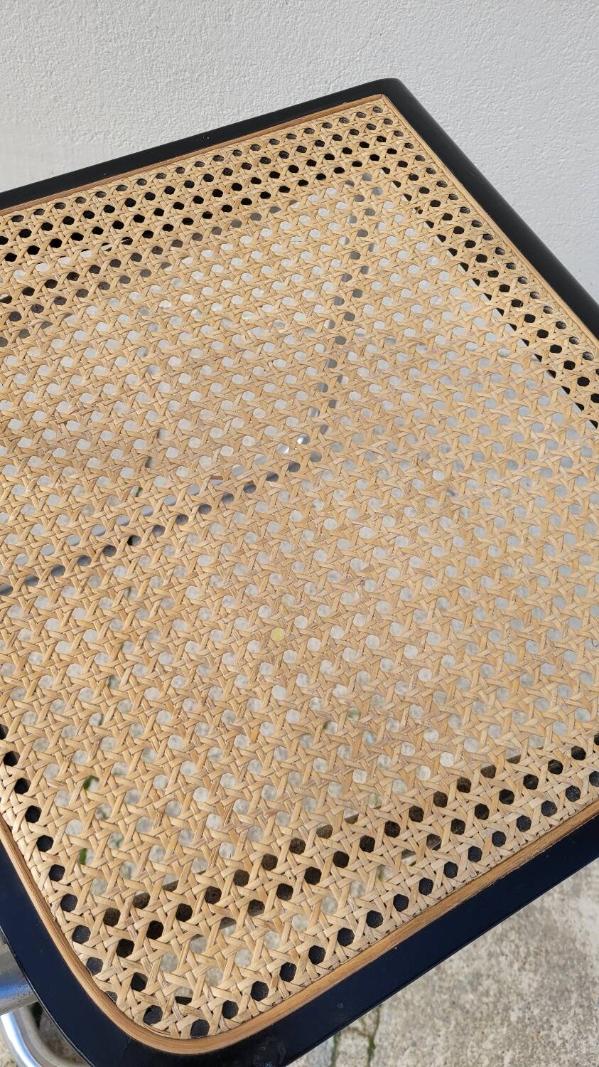 Marcel Breuer armchair model b64 cesca signed Made in Italy