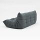 Canapé trois places Togo en bouclé vert par Michel Ducaroy pour Ligne Roset