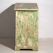 Old bedroom chest of drawers with green tones (c.1920) #8