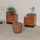 Stool, footrest, tulip pouf Jindrich Halabala Cesky Nabytek