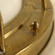Brass "porthole" wall lamp