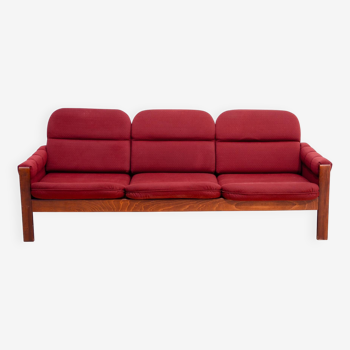 Canapé lounge trois places vintage de style scandinave, 1970