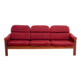 Canapé lounge trois places vintage de style scandinave, 1970