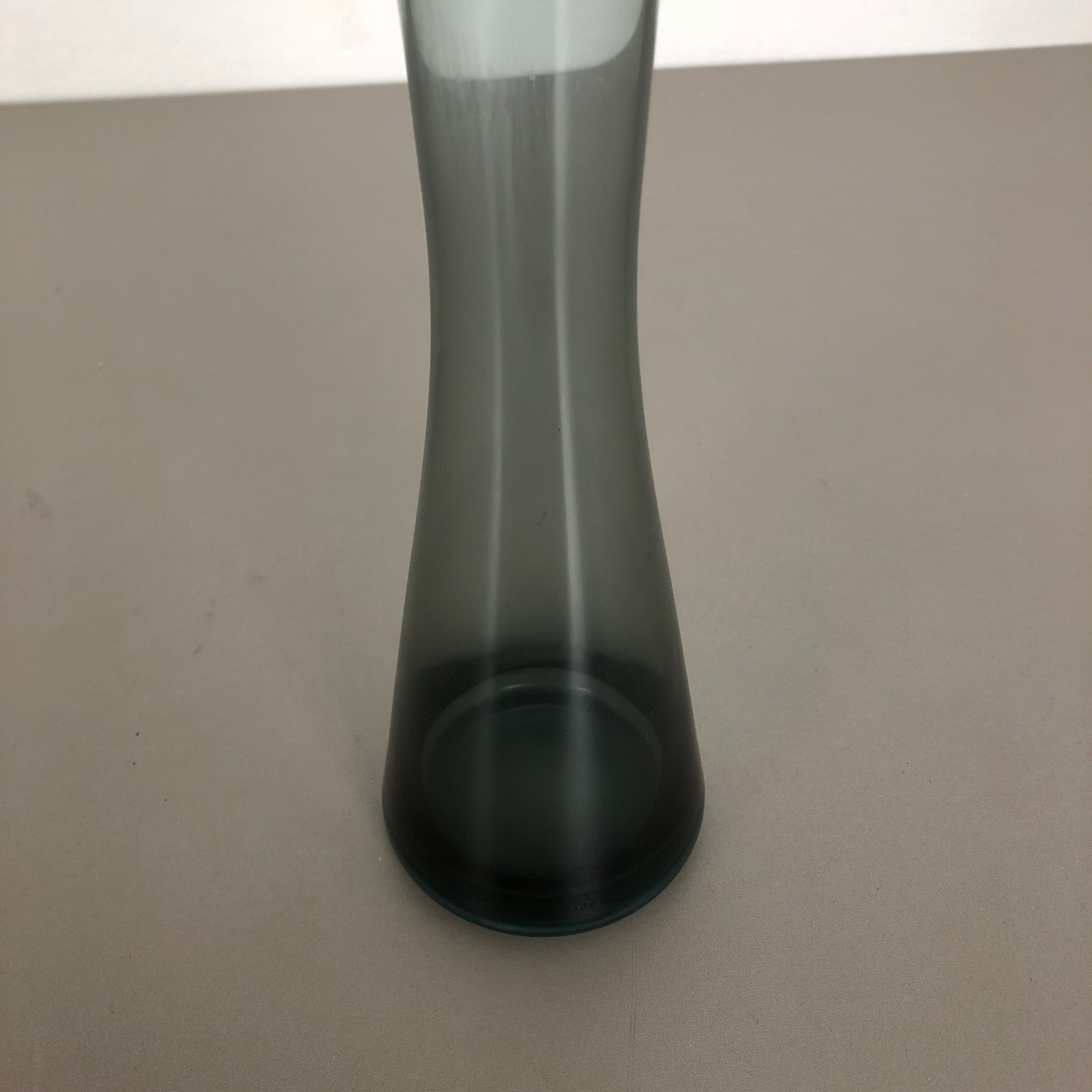 Large Vintage 1960s Turmalin Vase by Wilhelm Wagenfeld for WMF, Germany Bauhaus