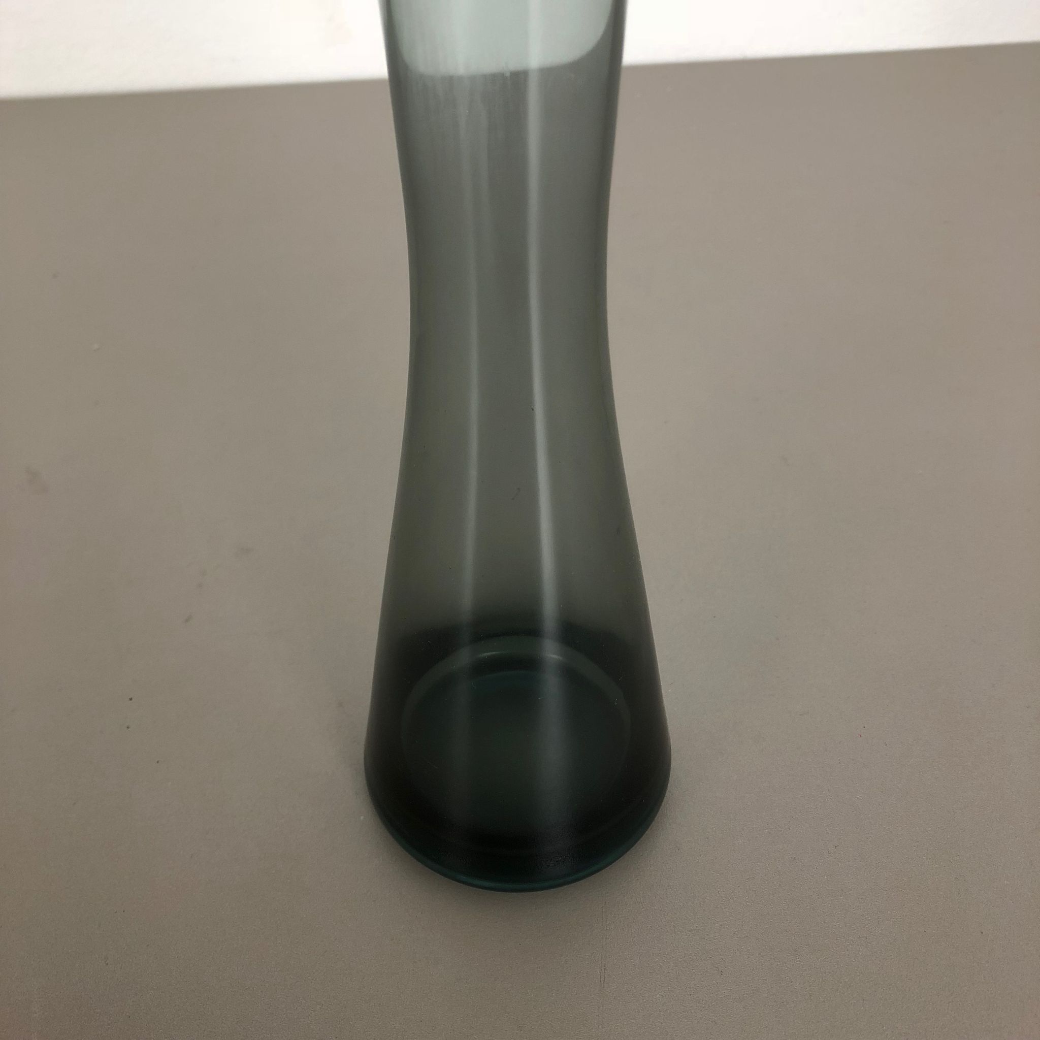 Large Vintage 1960s Turmalin Vase by Wilhelm Wagenfeld for WMF, Germany Bauhaus