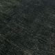 Hand-knotted persian antique 1970s 276 cm x 369 cm black wool carpet