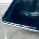 Plona Leather Side Chair by Giancarlo Piretti for Castelli, 1970s
