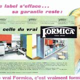2-part kitchen furniture formica 60's