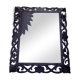 Miroir en bois sculpté ajouré 90x114cm