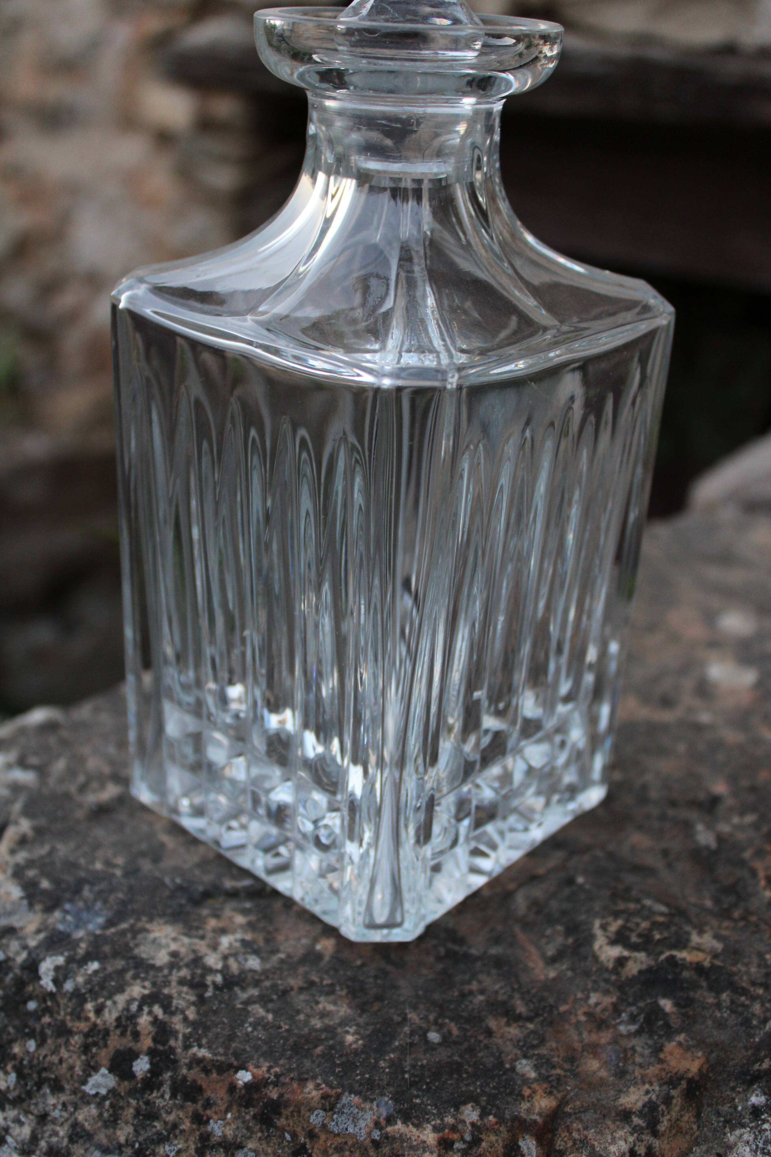 Vintage whisky carafe