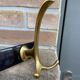 Vintage wall coat rack mid-century hooks 1960s