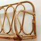 Vintage rattan shelf from the 1970s