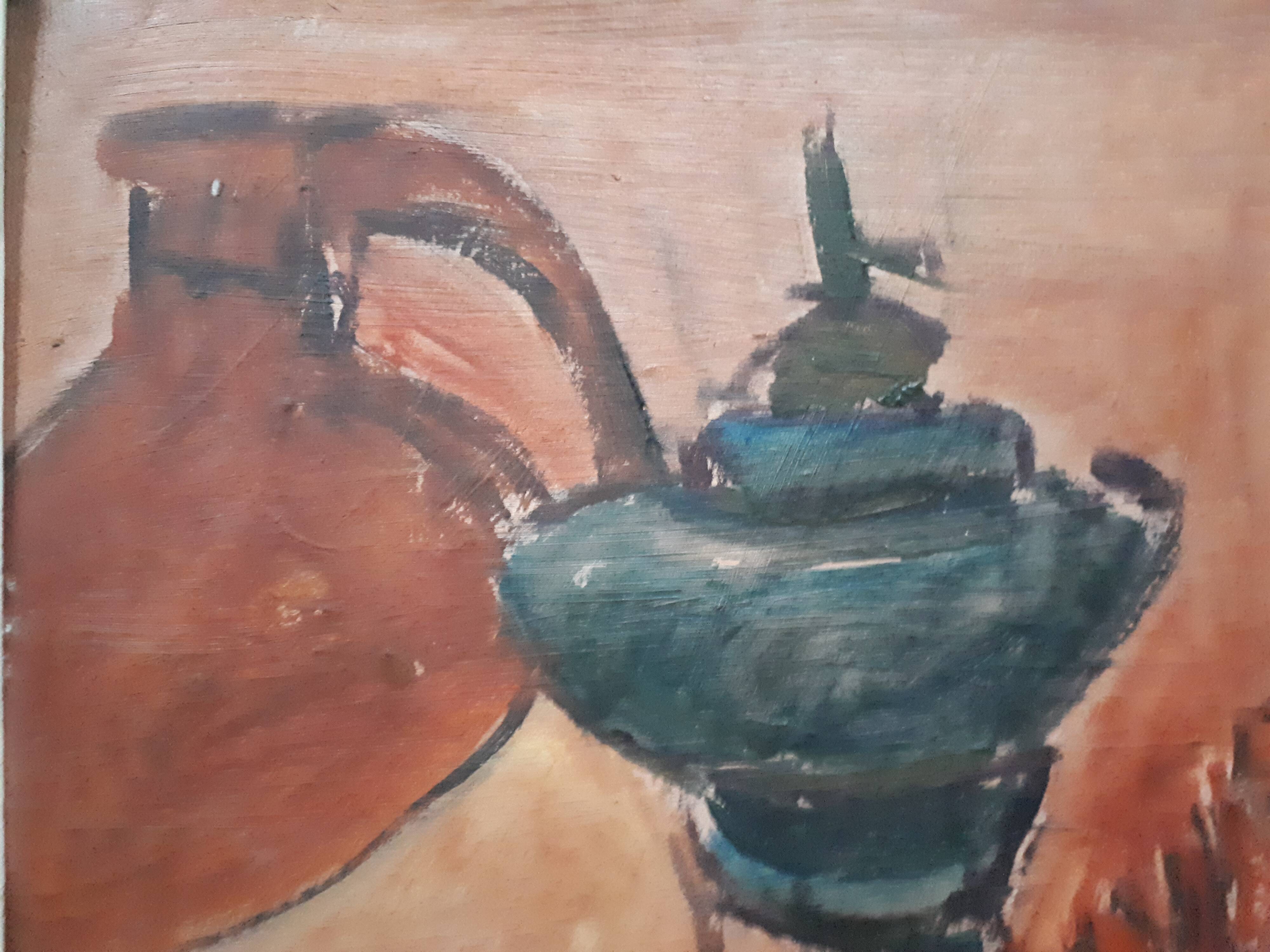 Oil on cardboard 1960/1970