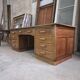 Bureau ministre XXL en chêne , 220 × 95 cm
