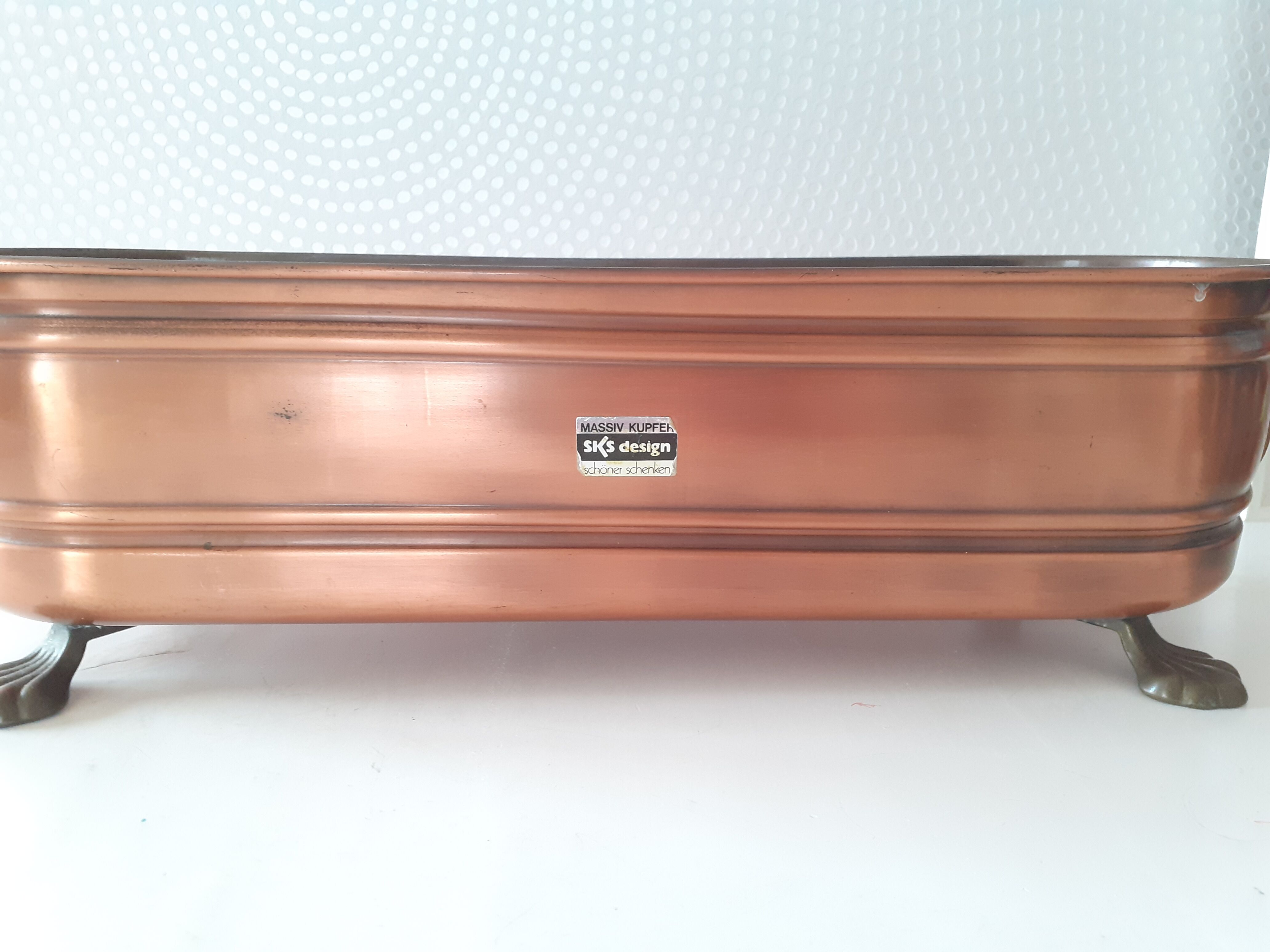 Copper planter