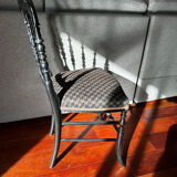 Two Napoleon III chairs, completely restored